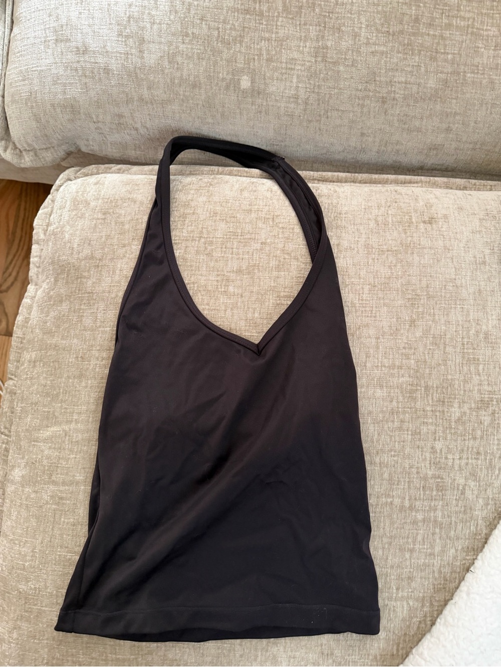 SWT Active Black Halter Tank